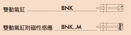 BNK止落式鋁合金氣缸