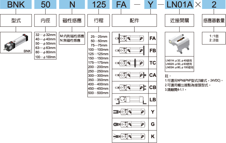 BNK標示法